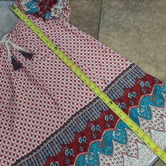 Umgee bell sleeve boho dress large NWOT - Picture 7 of 8